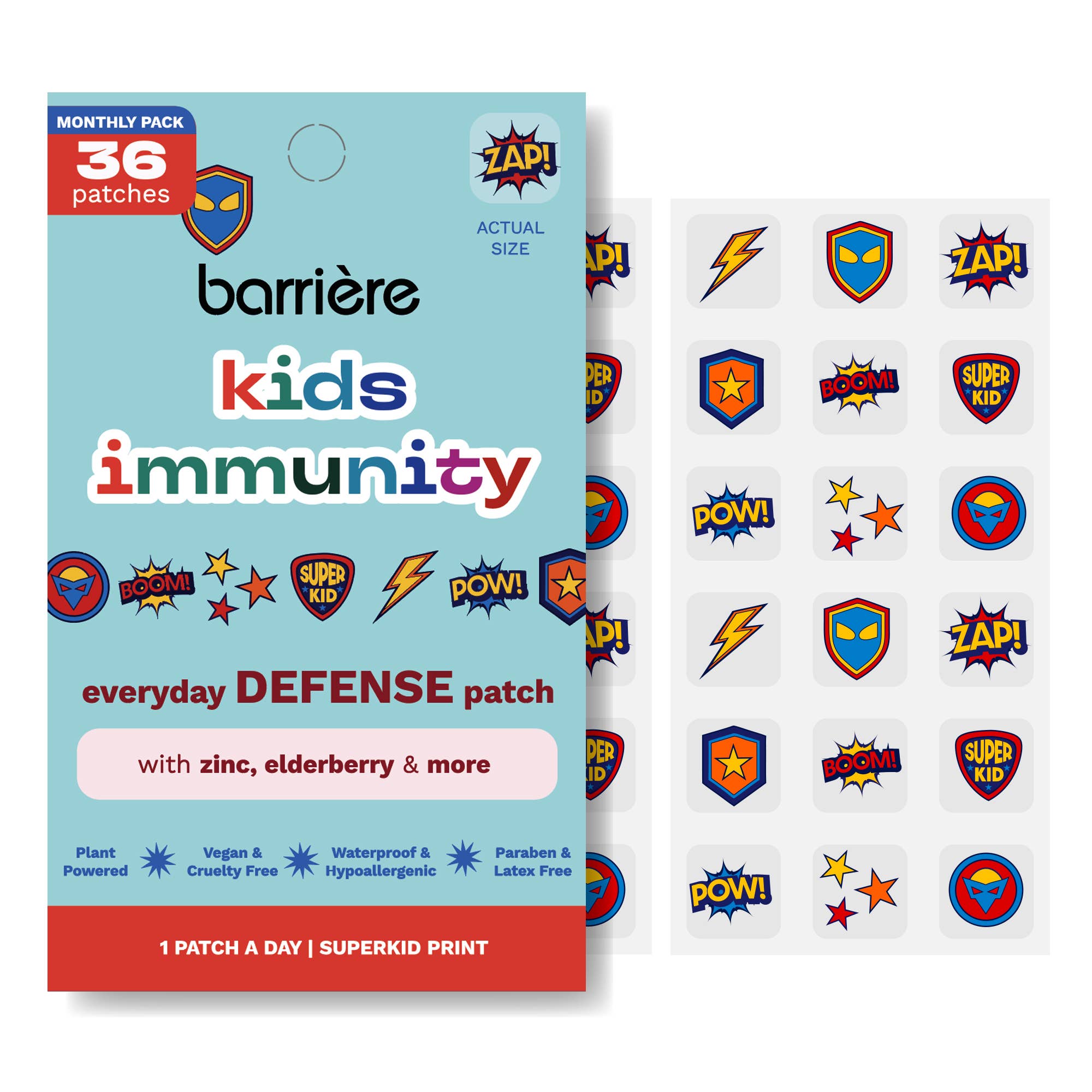 KIDS IMMUNITY PATCH - SUPERKID