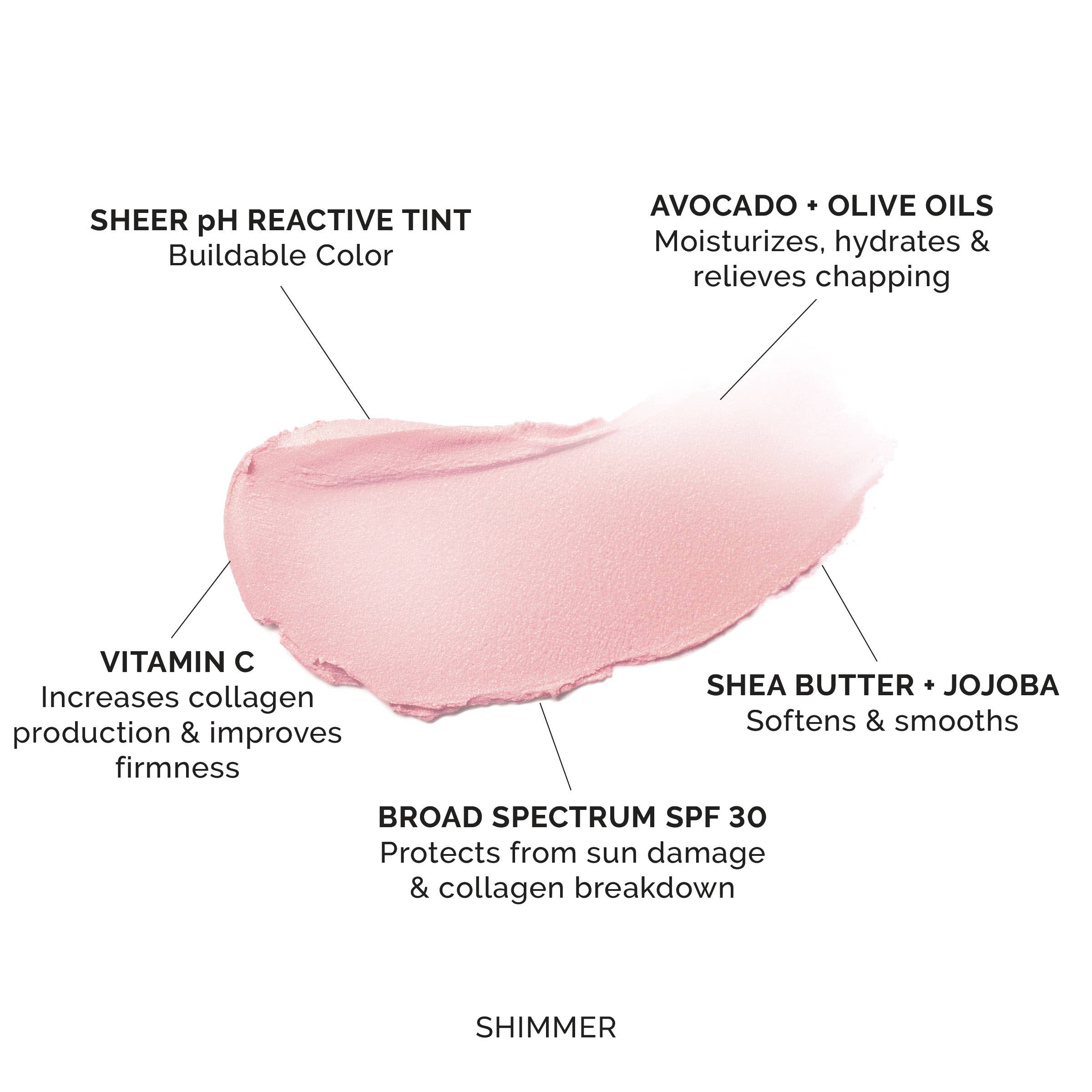 Hydrating Sheer Lip Balm SPF 30 Shimmer