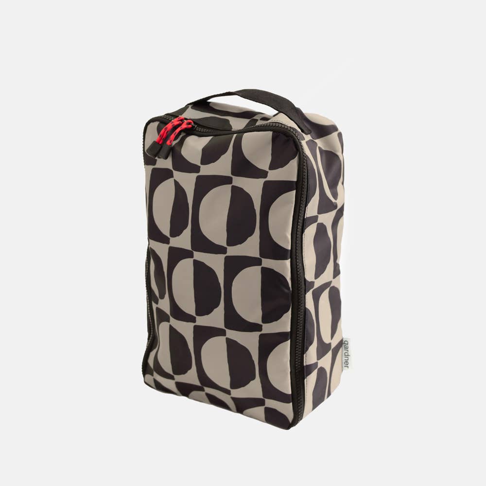 Mono Circle Geo Zip Bag Organiser