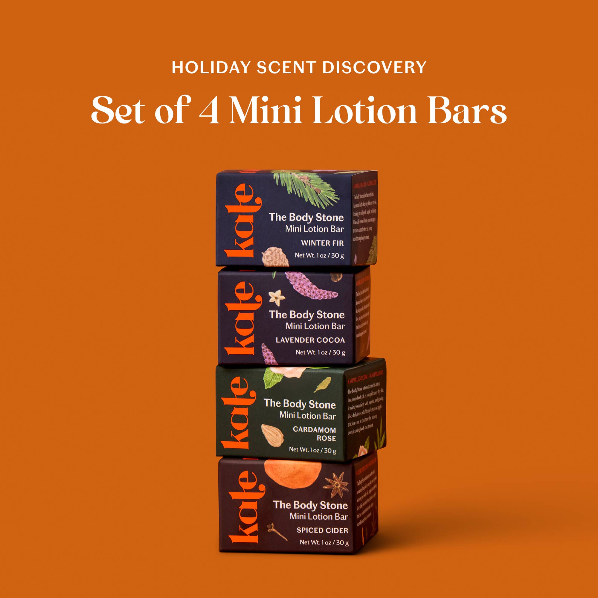 Winter Rituals Mini Body Stone Gift Set