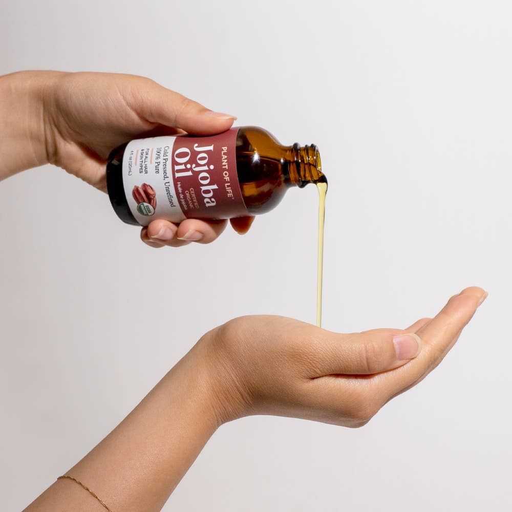 Jojoba Oil | Organic | Skin, Hair, DIY | 100% Pure | Size