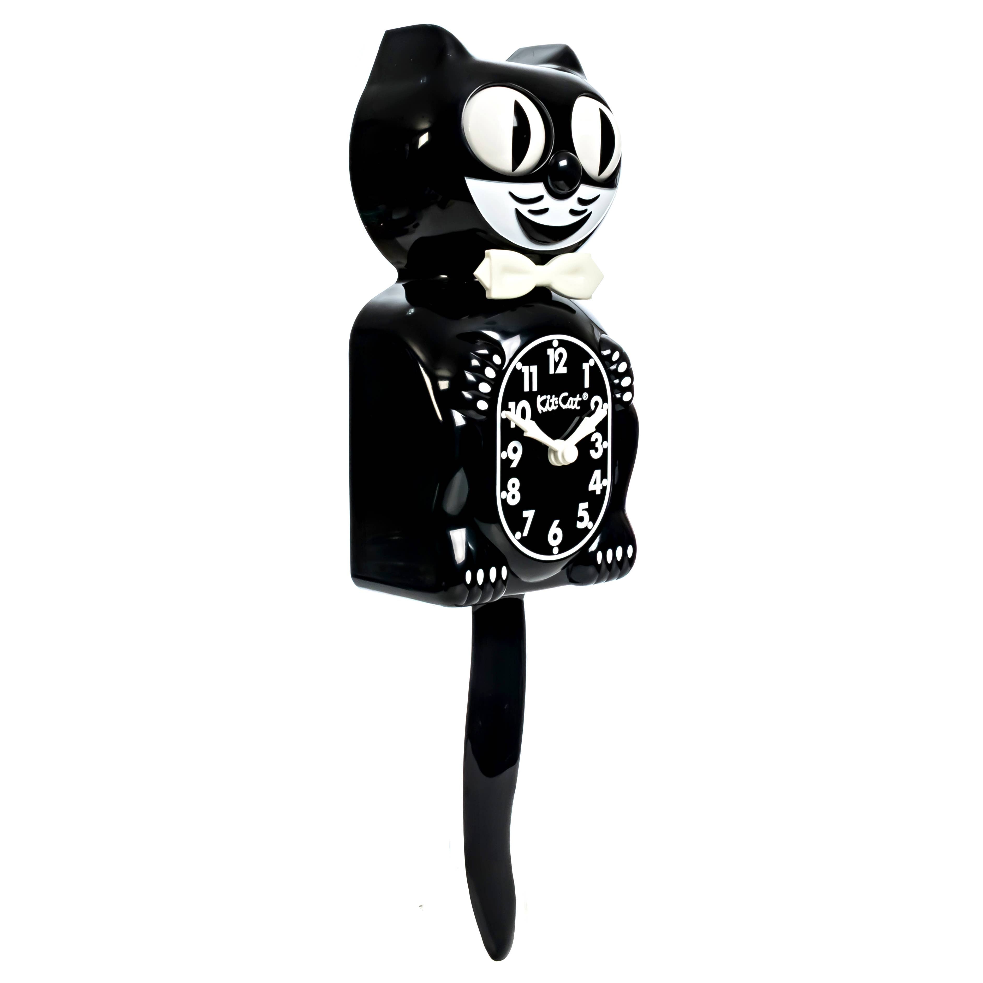 Classic Black Glow Kit-Cat Klock