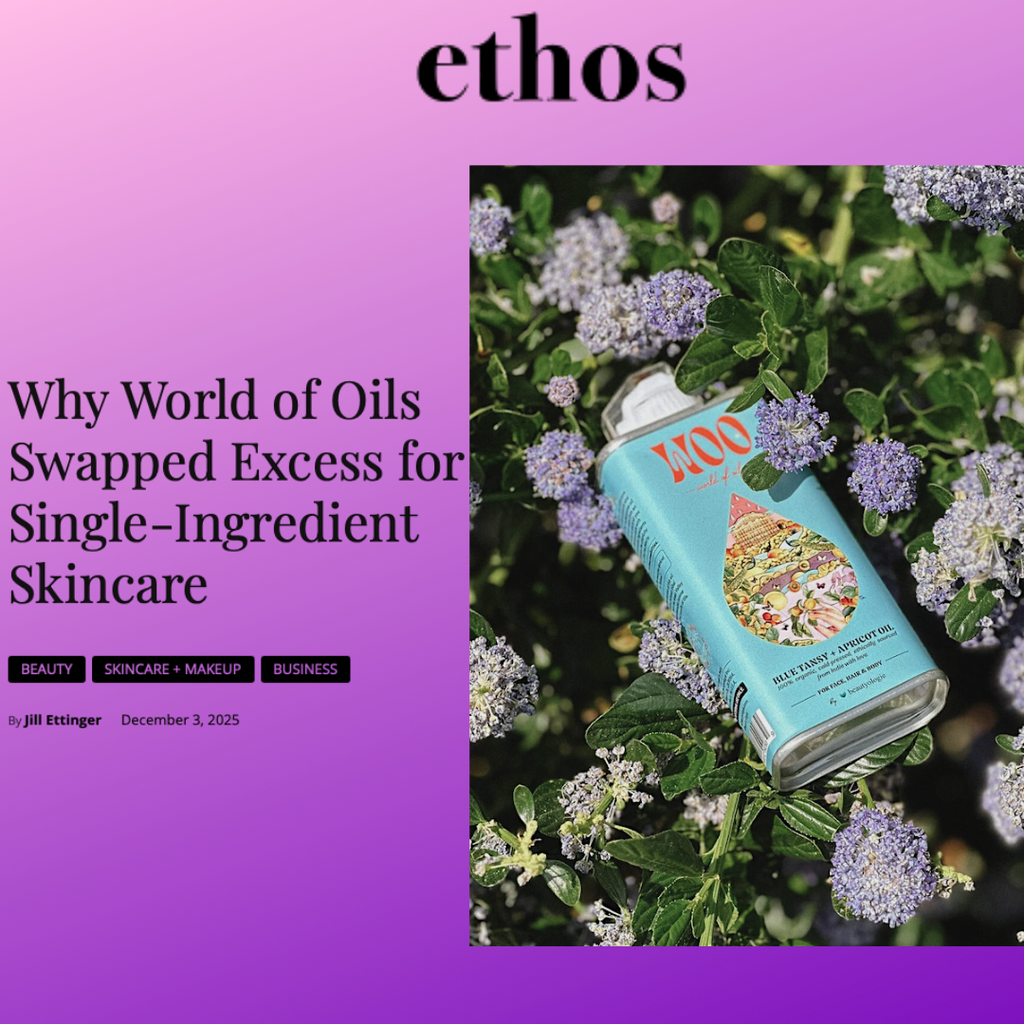 Blue Tansy + Apricot Oil, 100% Organic