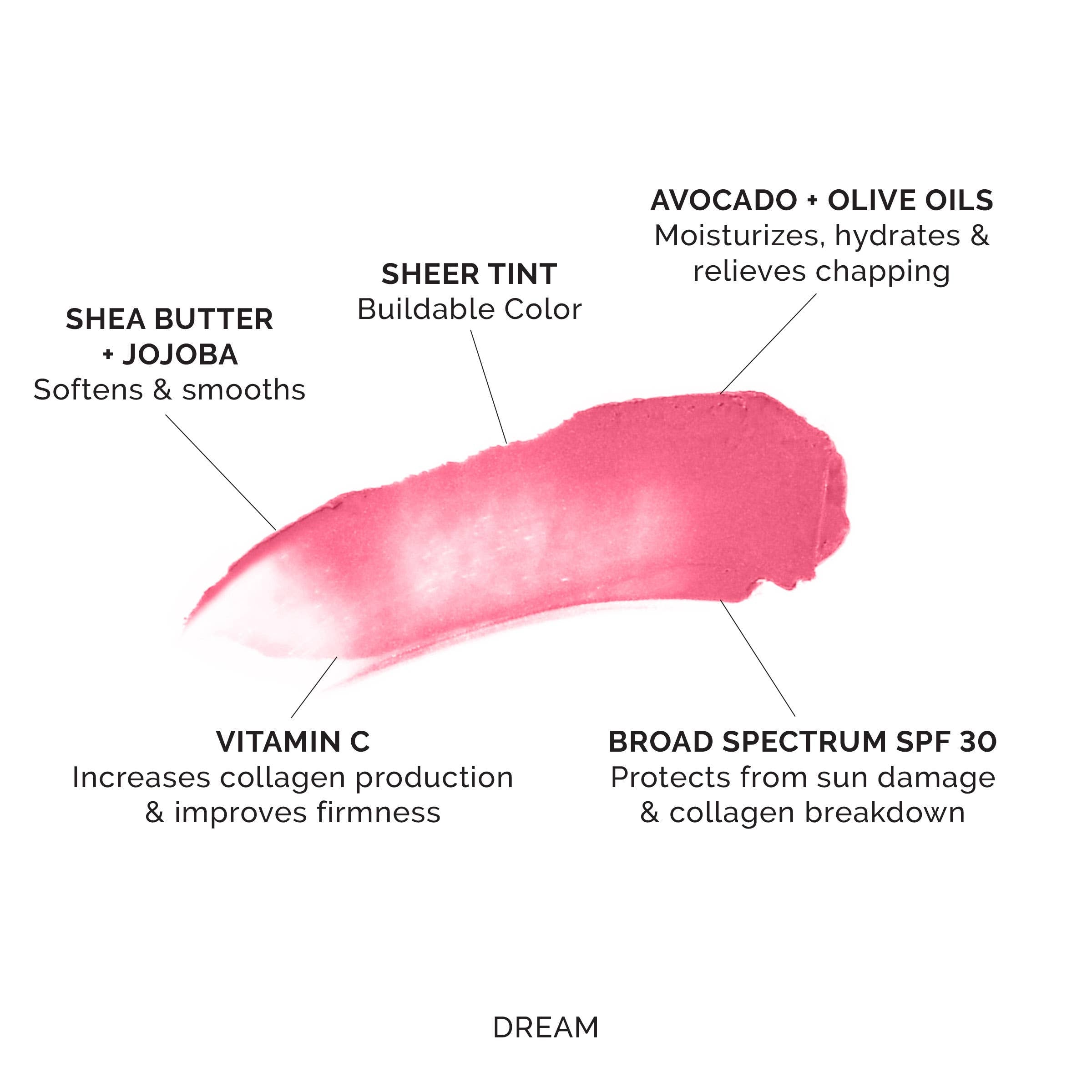 Hydrating Sheer Lip Balm SPF 30 Dream