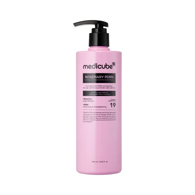 Rosemary PDRN Cooling Thickening Shampoo 400ml