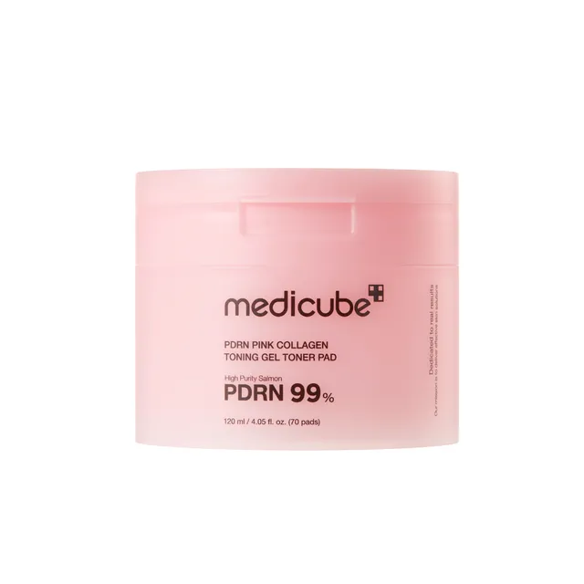 PDRN Pink Collagen Toning Gel Toner Pad - 70 pads
